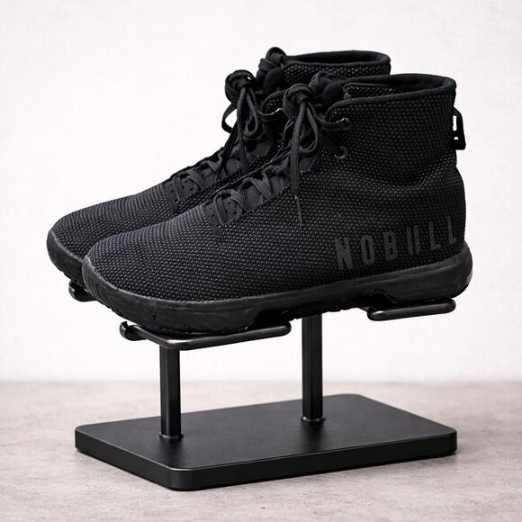 NOBULL Unisex Men’s Women’s Black High Top Sneakers Trainers Men\'s 6.5 Women\'s 8 main image 7